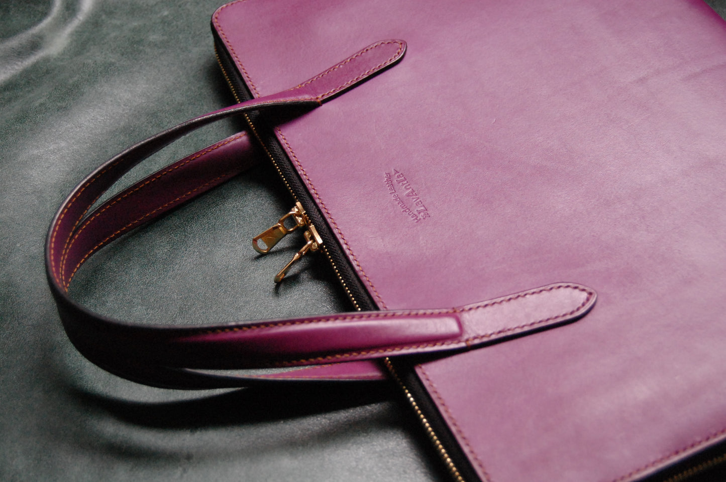 Leather handbag briefcase pattern with video tutorial instruction/build along leather laptop Messenger bag/PDF pattern/digital pattern