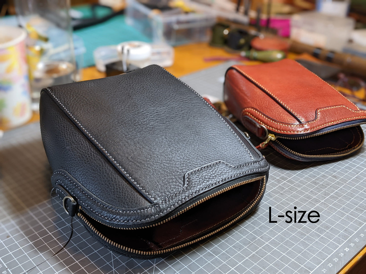 Shopping Bag build along PDF pattern/leather bag pattern/PDF Pattern/tutorial video included/with stitching holes(3.85mm)