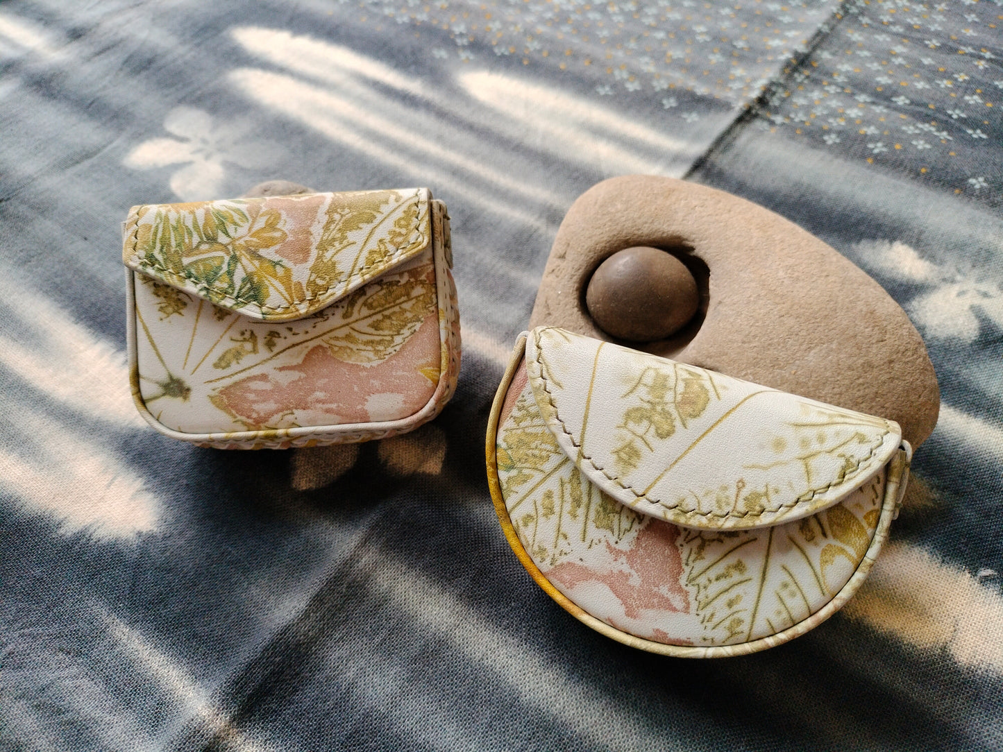 PDF pattern of 3 types of leather cases/folding reading glasses case/ with hole marking, suggested thickness & tutorial