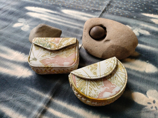 PDF pattern of 3 types of leather cases/folding reading glasses case/ with hole marking, suggested thickness & tutorial