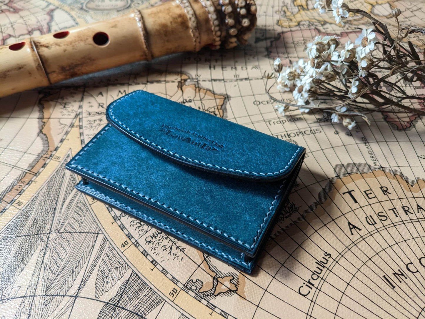 3 types Build along Leather business card holder pdf pattern tutorial included/PDF Pattern/digital pattern/3.38mm/with stitching hole marks