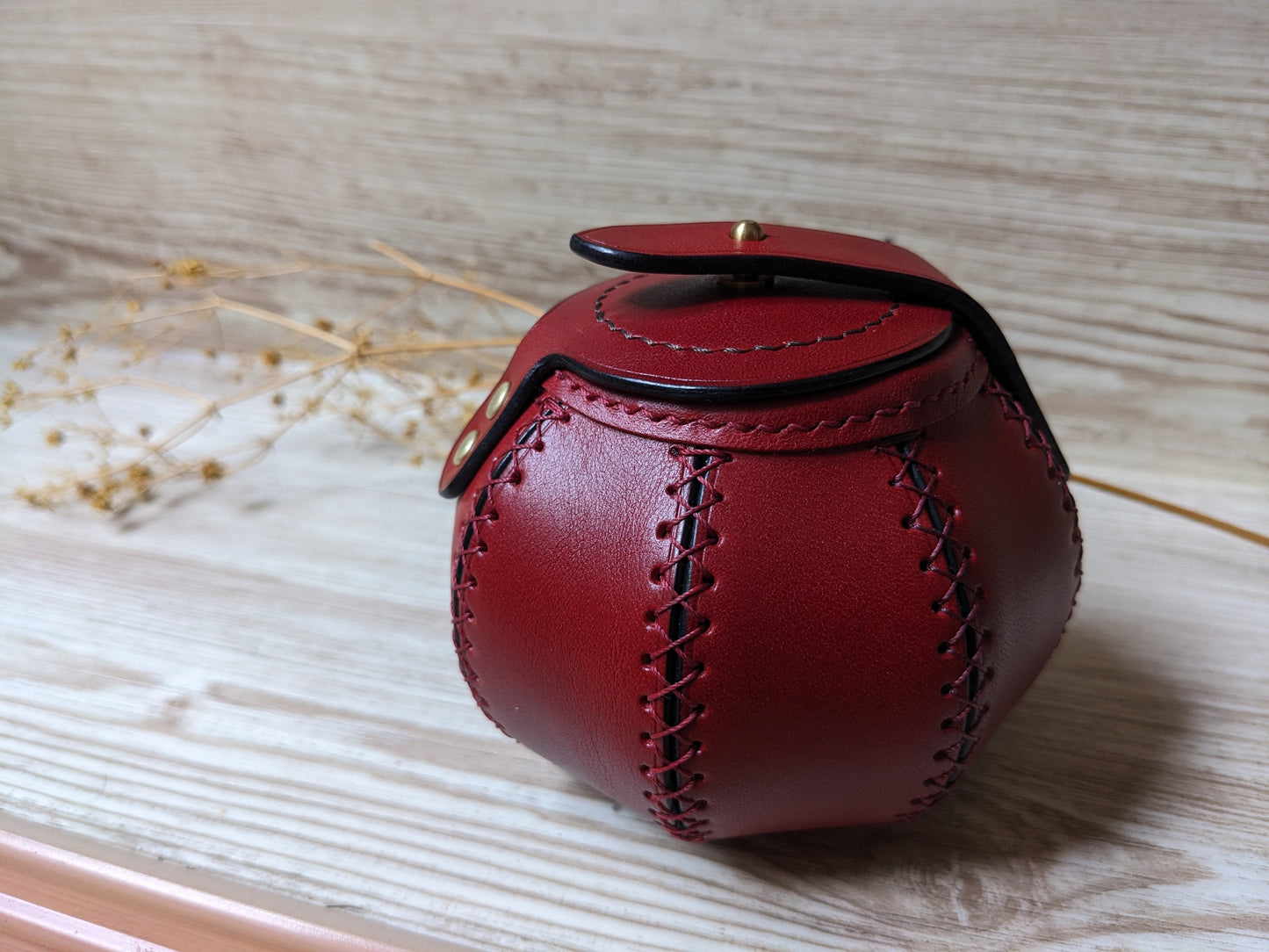 Leather Pot with lid PDF Pattern/with tutorial video/no written instruction/with hole mark/Jar with lid PDF Pattern/Leather scrap project