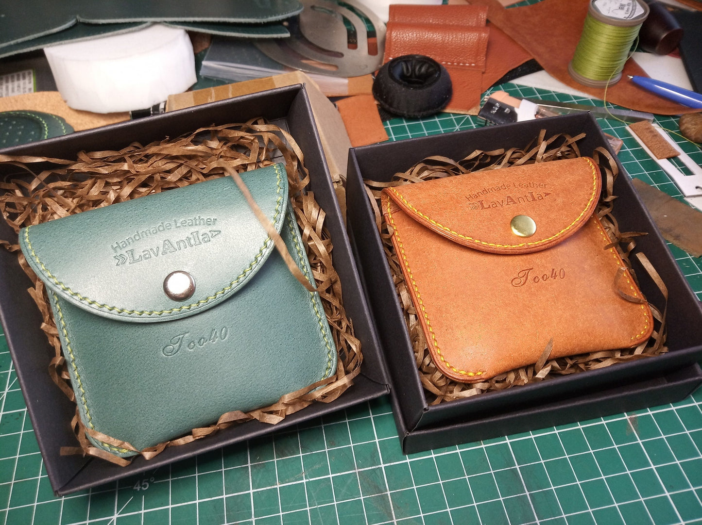 Leather Purse Build along PDF pattern/digital pattern/with tutorial video/with hole marks(hole spacing 3.38mm)