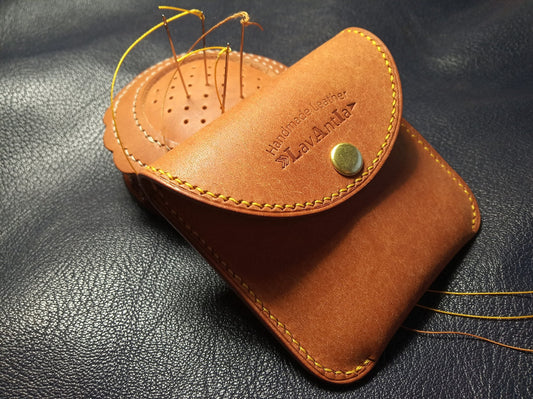 Leather Purse Build along PDF pattern/digital pattern/with tutorial video/with hole marks(hole spacing 3.38mm)