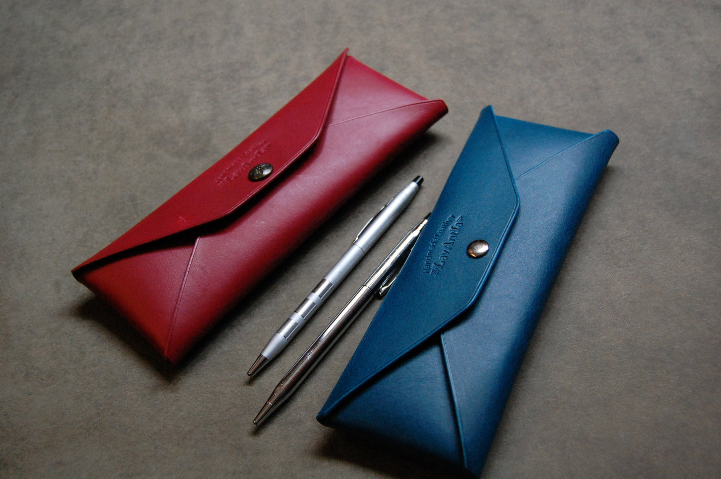 PDF pattern for leather pen case/with instruction/with hole marking(hole spacing 3.38mm)