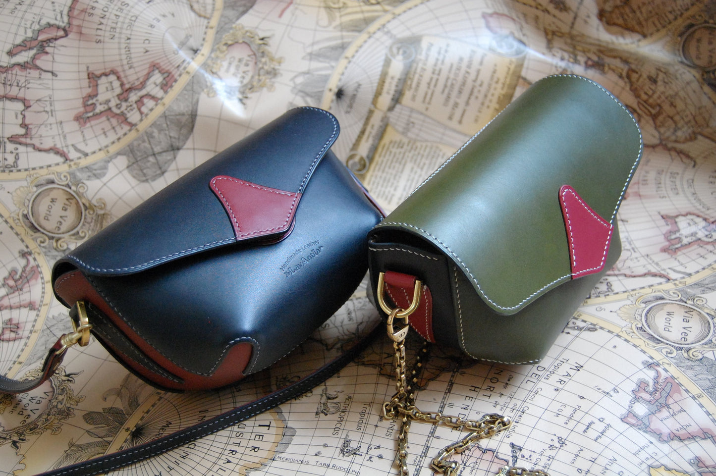 Shoulder Bag build along PDF pattern/leather bag pattern/PDF Digital P ...