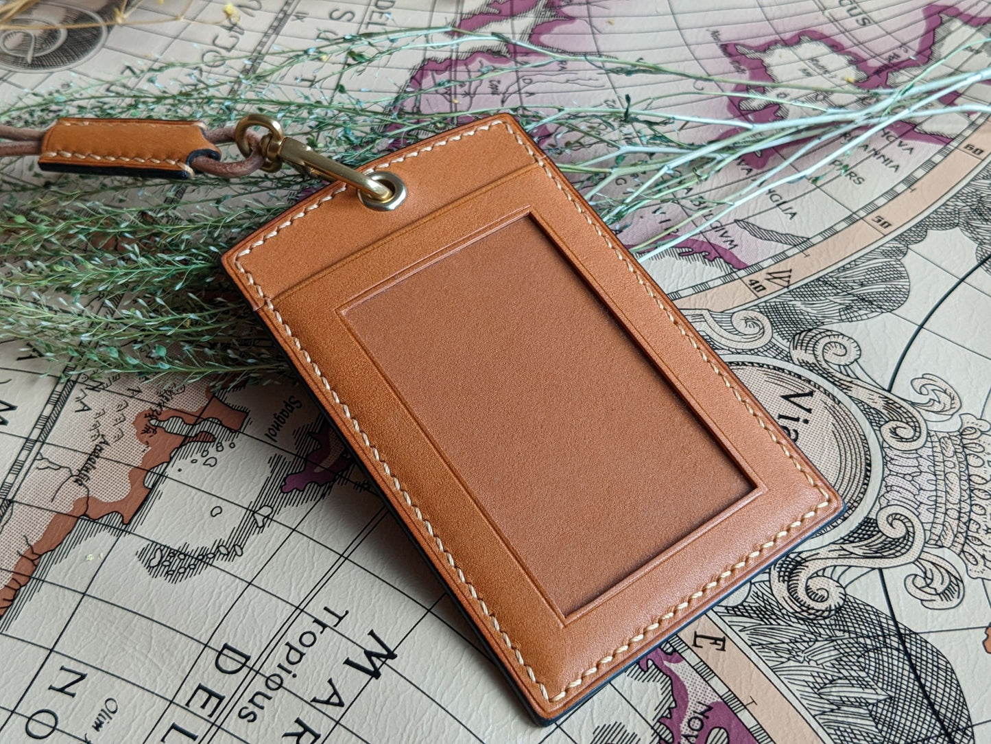 Leather Vertical Cardholder PDF Pattern With Step by Step 