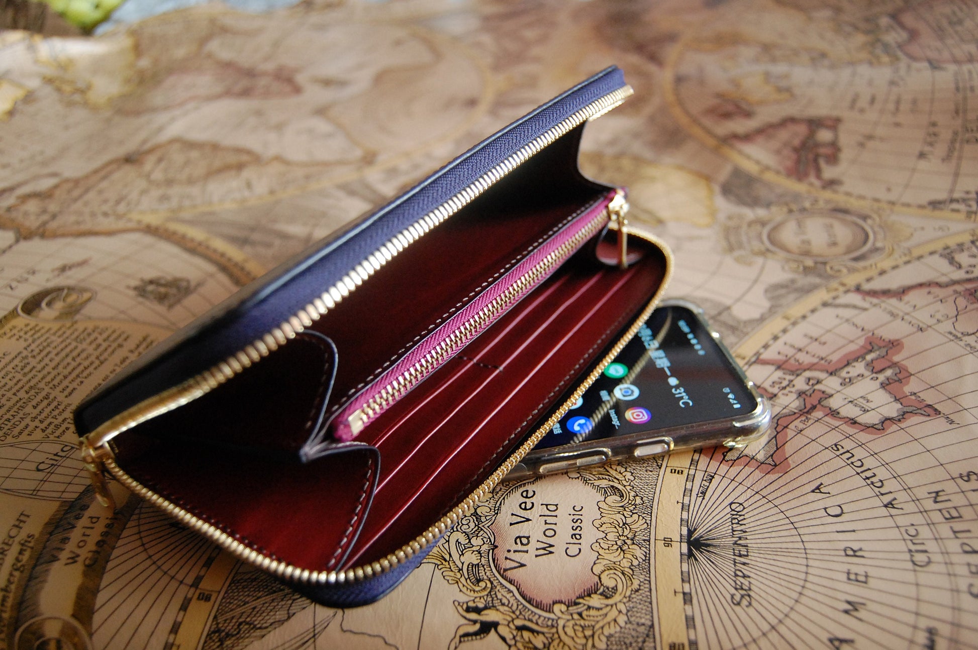Zip-around Long Wallet Build Along PDF Pattern/with TUTORIAL 